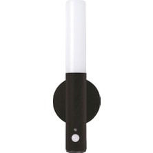 1 Adet Cata Ct 5250 Siyah Kasa Kumru Şarjlı Sensörlü LED Aplik 3200K Günışığı