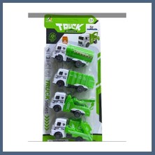 Bezos XY328-B4/XY338-B4/XY348 4lü Mini Oyuncak Kamyon Set 1 Adet Fiyatıdır BZS10