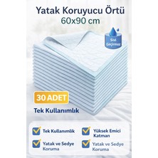 Urfakent Yatak Koruyucu Örtü 60X90 cm 30 Adet Tek Kullanımlık Sıvı Geçirmez Hasta Altı Bezi