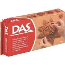 Das Terracotta Seramik Kahve  Toprak Rengi Kili 500 Gram 2'li Kolay Şekil Alma Özelliği ile Sanatsal Malzeme