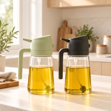 Homing 2 ADET Airfry Sprey & Yağdanlık Cam 500 ml KARIŞIK RENKLİ