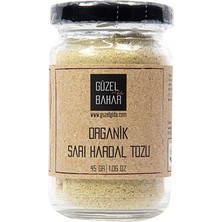 Güzel Ada Gıda Organik Sarı Hardal Tozu 50 gr