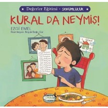 İş Bankası Kültür Yayınları Kural Da Neymiş! Değerler Eğitimi Sorumluluk - Ezgi Emel, Türkiye Bankası Yayınları