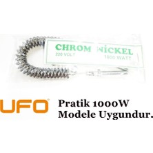 Sern Ufo Pratik 1000W Modele Uyumlu 1000W Infrared Soba Isıtıcı Rezistans Teli (Yatay)