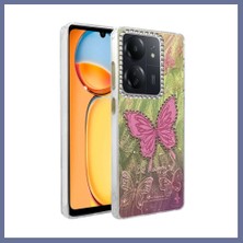 Bezos Redmi 13C Uyumlu Kılıf Blade Aynalı Desenli Kapak - Desen 5 Dlra