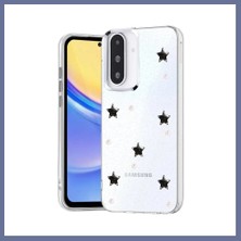 Bezos Samsung Galaxy A36 Uyumlu Fiyonk Desenli Kapak - Desen 7 Dlra