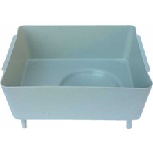 Pelagos Muhabbet Kuşu İçin 17x20x6 Cm Ölçülerinde Folluk Plastik Malzemeden Üretildi