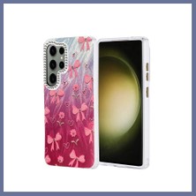 Bezos Samsung Galaxy S25 Ultra Uyumlu Kılıf Blade Aynalı Desenli Kapak - Desen 3 Dlra