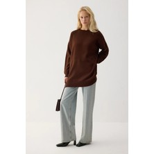 Touche Prive Oversıze Triko Tunik