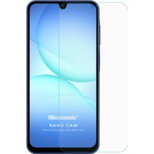 Microsonic Samsung Galaxy A08 Nano Glass Cam ile Uyumlu Ekran Koruyucu