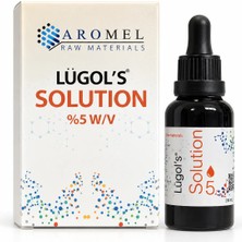 Aromel Lügol Çözeltisi %5 lik 30 ml Lugol Damlalıklı Şişe Etkili İçerik Bilgisi
