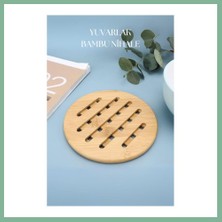 Bşk Virgo Bambu Nihale Yuvarlak 16,5 cm BSK2026