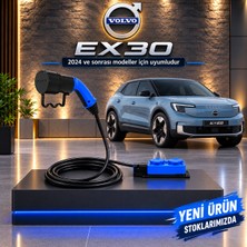 Bemis Volvo - V2L (Vehicle To Load) Elektrikli Araç Uyumlu 2'li Priz Uzatma Adaptörü – 3 Metre
