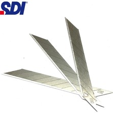 Urfakent Sdı 1361 Çelik Maket Bıçağı Falçata Ucu Yedeği 9mm 30 Derece Küçük 10'lu