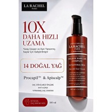 La Rachel-Paris Yavaş Uzayan Ve Aşırı Yıpranmış Saçlar Için Geliştirilmiş Bitkisel Saç Bakım Kompleksi