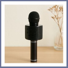 Bezos Kablosuz Karaoke Mikrofon Hoparlör (Usb/tf/aux, 800MAH) Dlra