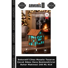 Armoris Dekoratif Cihaz Masalsı Tasarım Çocuk Odası Hava Nemlendiricisi Buhar Makinesi 240 ml H14