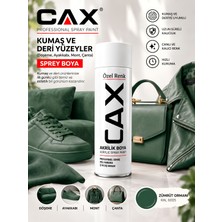 CAXCOLORS Cax Profesyonel Kumaş ve Deri Yüzeyler Için Sprey Boya - Koltuk Ayakkabı Mont Çanta Yenileme Boyası