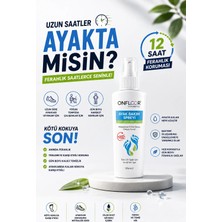 Onfloor 125 ml Ayak Koku Giderici Sprey Ferahlatıcı Bitki Özleri ile Güçlü Koruma Sağlar