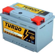 Turbo 12V Efb Start Stop Akü 70 Amper (72 Ah) Kapasite ile Güçlü Performans
