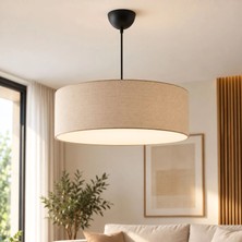Homing Exclusive 50 cm Kırçıllı Kumaş Sarkıt Avize Büyük Boy AYD-3625