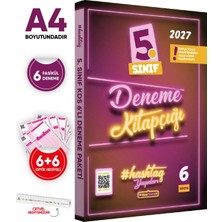Karakutu Yayınları 2027 5.Sınıf #hashtag Kazanım Değerlendirme Sınavı 6lı Sarmal Deneme Paketi Çözümlü Türkiye Geneli