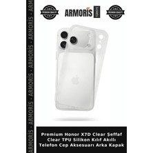 Armoris Premium Honor X7D Clear Şeffaf Clear Tpu Silikon Kılıf Akıllı Telefon Cep Aksesuarı Arka Kapak