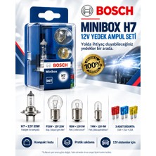 Bosch H7 Minibox Ampul Seti 12V 55W (7 Parça)