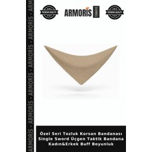 Armoris Özel Seri Tozluk Korsan Bandanası Single Sword Üçgen Taktik Bandana Kadın&erkek Buff Boyunluk