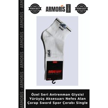 Armoris Özel Seri Antrenman Giysisi Yürüyüş Aksesuarı Nefes Alan Çorap Sword Spor Çorabı Single