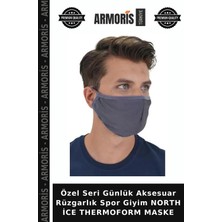 Armoris Özel Seri Günlük Aksesuar Rüzgarlık Spor Giyim North Ice Thermoform Maske