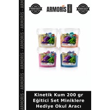 Armoris Kinetik Kum 200 gr Eğitici Set Miniklere Hediye Okul Aracı