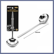 Bezos Krom Metal Servis Kepçe 24.5 cm Dlra