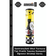 Armoris Santrançseti Okul Turnuva Tipi Pratik Taşıma Kompakt Öğrenci Strateji Süreç