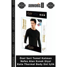 Armoris Özel Seri Temel Katman Nefes Alan Esnek Giysi Kota Thermal Body Üst Içlik