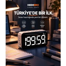 Deembro Kronometreli Ders Çalışma Saati Sınav Saati 2026 Deneme Sınavlarına Uygun Öğrenci Saati Lgs Ayt Tyt
