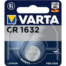 Varta CR1632 Lithium 3V Pil Premium Güç Kaynağı