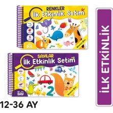 Yükselen Zeka İlk Etkinlik Kitabım Seti (Sayılar - Renkler)