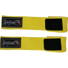 Dragondo 83822 Elite Elastik 5 Metre Bandaj Sarı Boks Bandajı