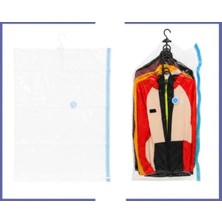 Odea 5 Adet Vakumlu Saklama Poşeti, 70X100 Cm, Şeffaf Yeniden Kullanılabilir
