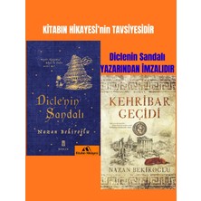 Timaş Yayınları Nazan Bekiroğlu- Diclenin Sandalı(İMZALIDIR),  Kehribar Geçidi (2kitap) Özel Ayraç Hediyelidir