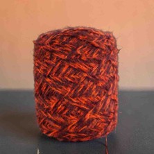 Kırlangıç Ebruli Sargılı Moher El Örgü Ipi 170 gr