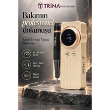 Trina Elektrikli Tırnak Törpü Makinesi Bej