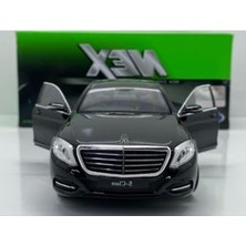 Vionna Siyah Renkli Mercedes Benz S Class Modeli, 1:24 Ölçek