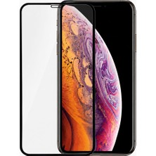 KTOOLS Iphone 12 Uyumlu Gerçek Temperli Cam Ekran Koruyucu - Siyah