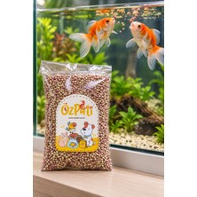 Özkan Ambalaj Temizlik 50 Gram Japon Balığı Yemi Mini Granül Renkli Toplar