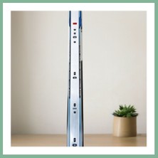 Bşk Virgo Teleskopik Bilyalı Çekmece Rayı 43X500 mm Frenli Takım BSK2026