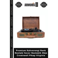 Armoris Premium Kahverengi Renk Nostalji Sever Nostaljik Obje Crownwell Pikap Virginia