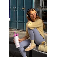 H2O60330 Termos Kupa Pıpetlı * 960 ml * Mor