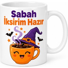 Ny Joy Sabah Iksirim Hazır Tasarımlı Porselen Kupa - Model 374